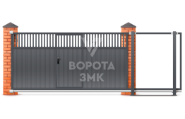 Откатные ворота 6000×2000 6 м ЗМК-8048