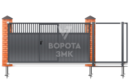 Ворота консольные 1980×2100 ЗМК-7176