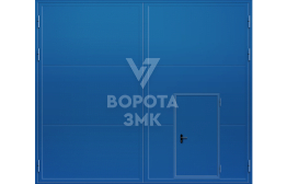 Ворота противопожарные 4500×3500 для паркинга ЗМК-9610