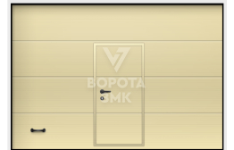 Гаражные ворота Hormann секционные 2500×2125 ЗМК-3008