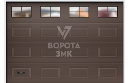 Ворота 2750×2125 во двор ЗМК-3116