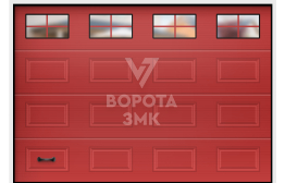 Ворота въездные 2750×2125 ЗМК-3129